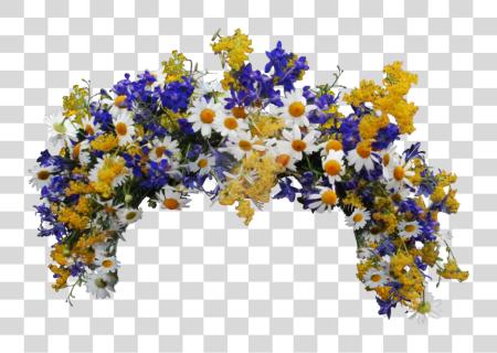 下载 Flowers Sticker Wild Flowers 皇冠 PNG file