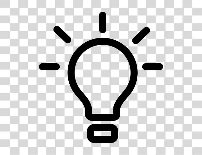 تحميل Lightbulb Comments ضوء لمبة أيقونة Svg مقطوعة فن