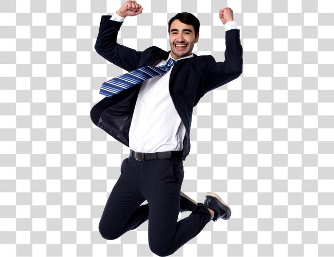 Download Very Happy Businessmen Happy Man In Suit Clip Art