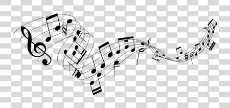 Download música diseño música Note Vectors PNG file