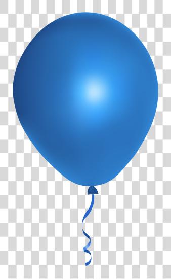 下载 蓝色 Balloon Image 蓝色 氣球 PNG file