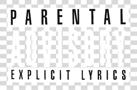 下载 Parentaladvisory Freetoedit Parental Advisory PNG file