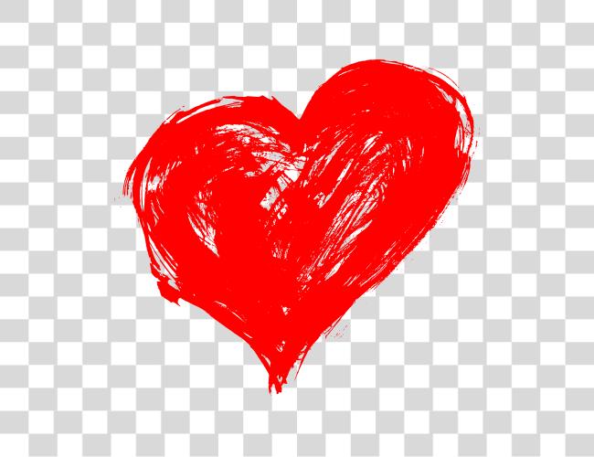 Download Hand Drawn Heart Clip Art