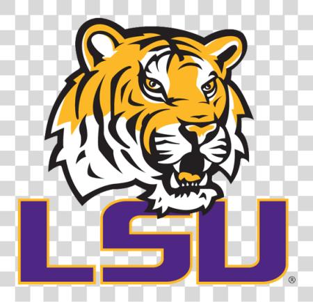 تحميل Lsu كرة قدم Tigers  logo بي ان جي ملف