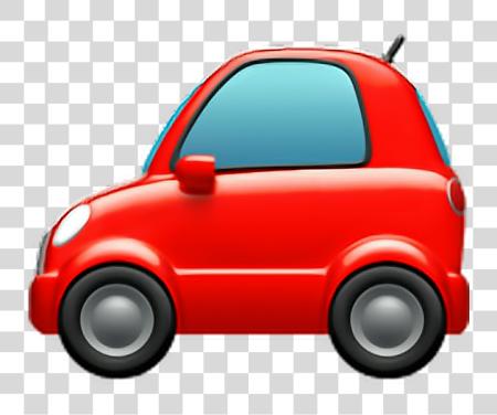 Download Emoji Car Auto Automobile Vechicle Bus Red Redcar Iphon Car Emoji PNG file