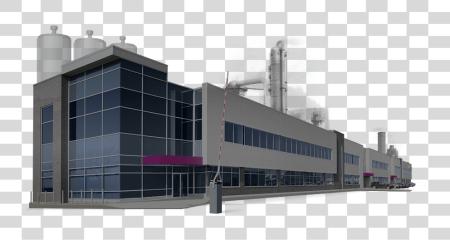 Download Quick View Factory Building 3d PNG file