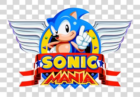 Download Fundo Sonic Sonic Mania Logo PNG file