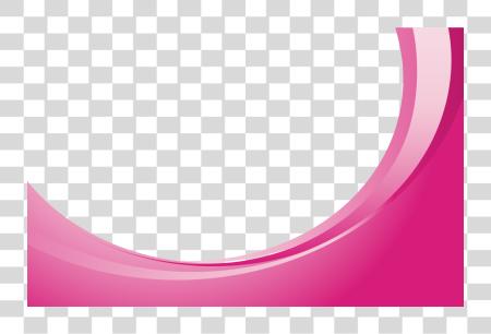 Download Gradient Curve Euclidean Line Border Pink Line PNG file