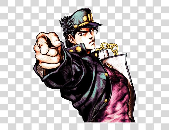 Download Jotaro Kujo Jotaro Kujo Asb Clip Art