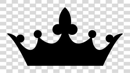 Download Silhouette Crown Crown Silhouette PNG file