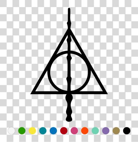 下载 Deathly Hallows Harry Potter 象征 PNG file