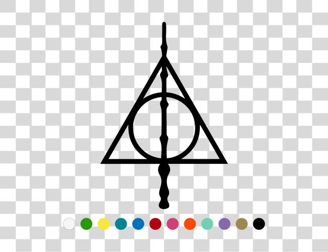 Download Deathly Hallows Harry Potter Symbol Clip Art