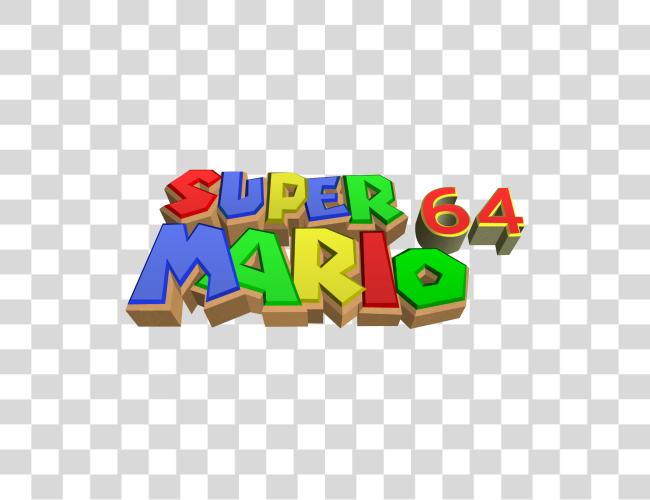 Download Super Mario 64 Logo Clip Art