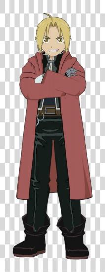 Download Edward Elric Edward Elric Standing PNG file