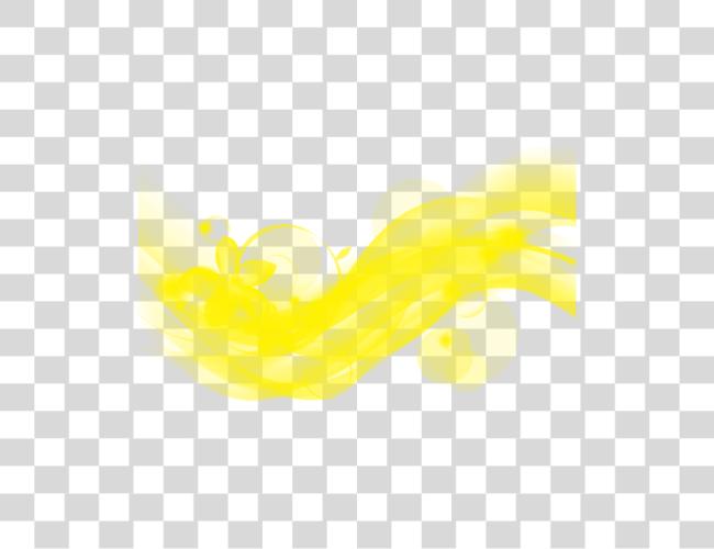 Download Ftestickers efecto flor luz Glow amarillo abstracto Massage Clip arte