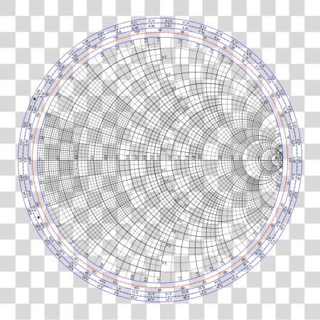 下载 Smith Chart Gen 高 Resolution Printable Smith Chart PNG file