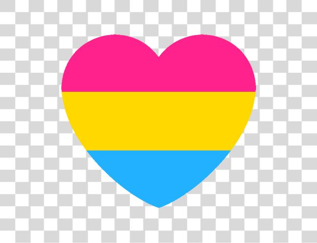 Download Pansexualheart Discord emoji Pansexual emoji Clip arte