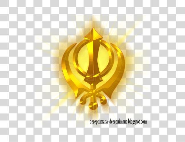 تحميل Fileskhandagold طبقة Stylesun Raysgolden Stylesikhism رمز من Sikh مقطوعة فن