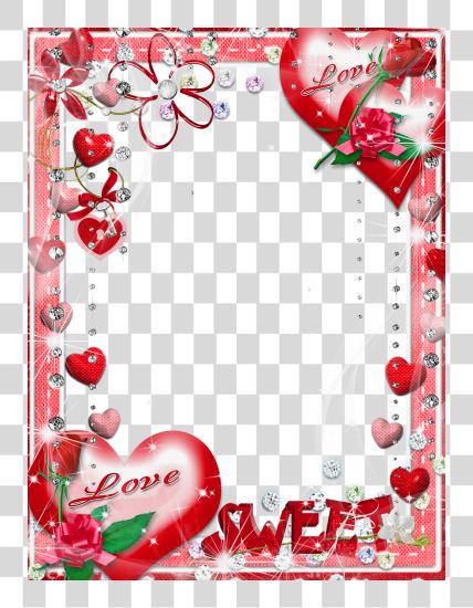 Download Sweet Love Photo Frame Love Photo Frame PNG file