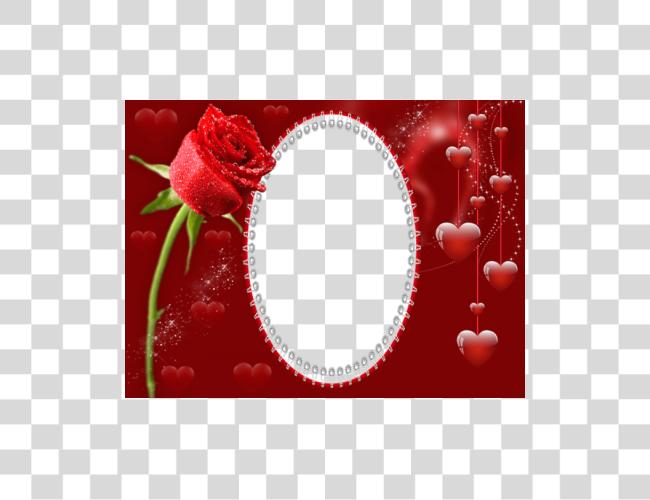 Download Best Stock Photos Red Romantic Love Border Clip Art