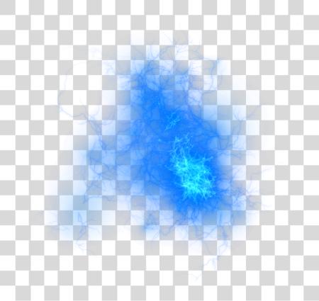 Download Blue Lightning Effect Blue Fire PNG file