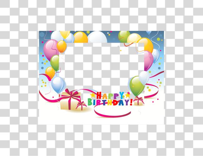 Download cumpleaños Frames marco 1 Lovewale Com cumpleaños Border diseño con Frames Clip arte