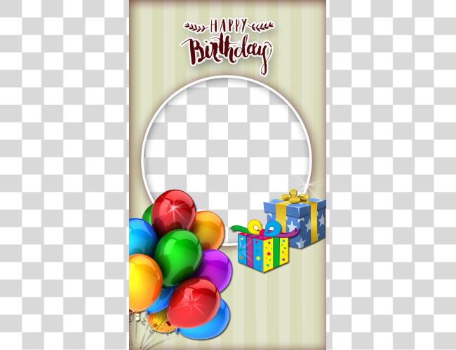 Download Awesome Birthday Frame Birthday Wish Photo Frame Clip Art