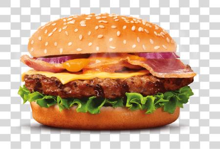 Download Grill Burger Bacon hamburguesa con queso PNG file