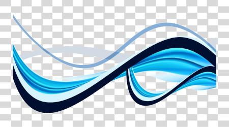 Download Abstract Wave Vector Line Wave PNG file