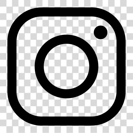 Download Instagram Logo Black Outline PNG file