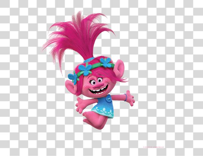 Download Poppy Trolls 03 Personagens Filme Poppy Troll Clip arte