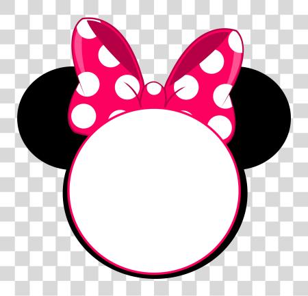 Download Minnie Mouse Head Invitation PNG file