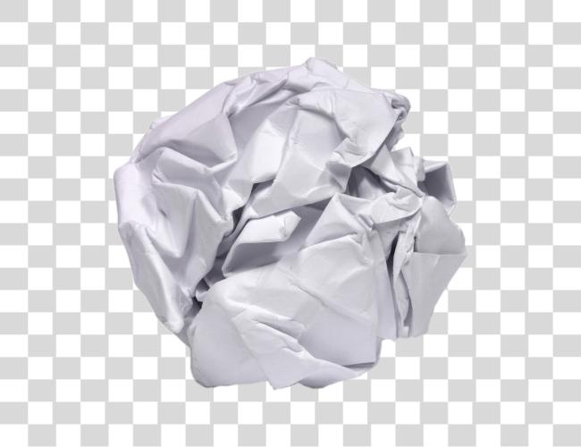 Download Crumpled papel pelota Crumpled papel Clip arte