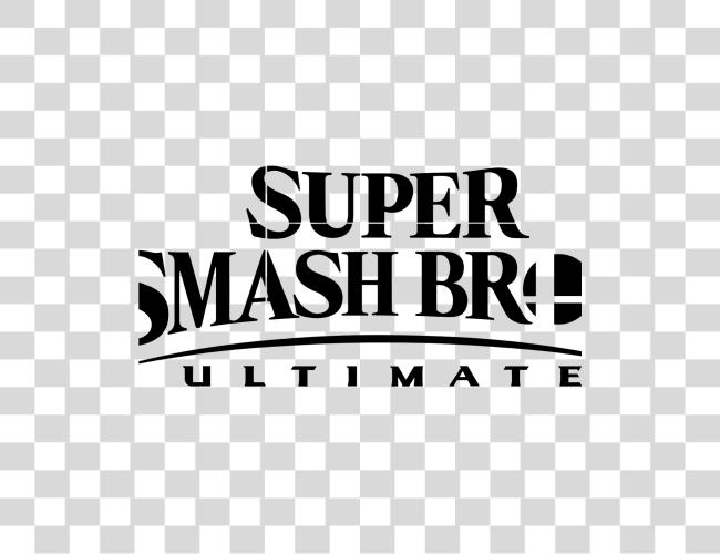 Download súper Smash Bros Ultimate logotipo Clip arte