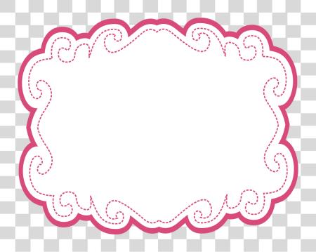 Download Moldura Arabesco Rosa Picture Frame PNG file