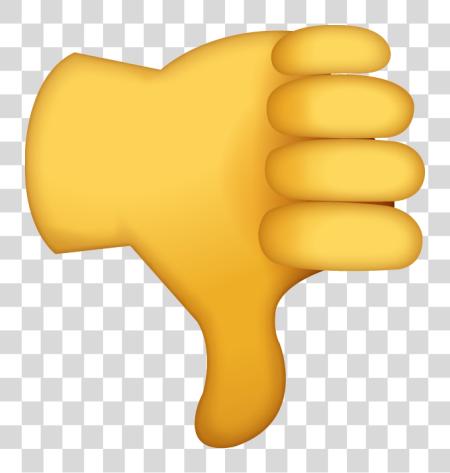 Download Down Sign Iphone Emoji In Jpg Thumbs Down Emoji PNG file