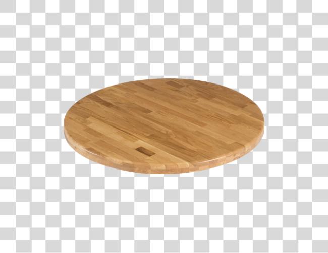 تحميل 24 مستدير Solid Oak خشبي Table أعلى طبيعي قهوة Table مقطوعة فن