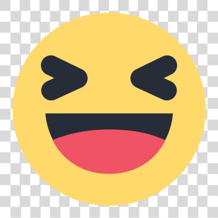 تحميل Facebook Haha إيموجي Emoticon متجه Logo Smile أيقونة Facebook بي ان جي ملف