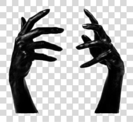 Download Black Hands PNG file