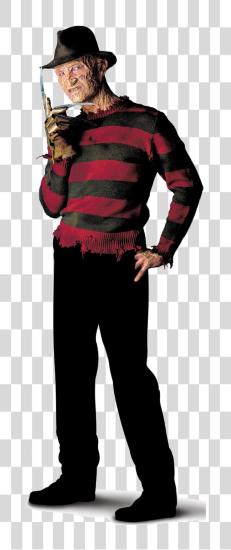 Download Horror Freddy Krueger Character PNG file