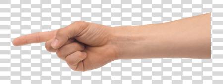 Download Pointing Hand Pointing Finger With Arm PNG file