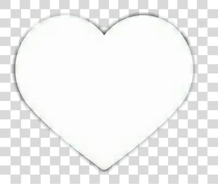 Download Instagram Heart White Heart On Black PNG file