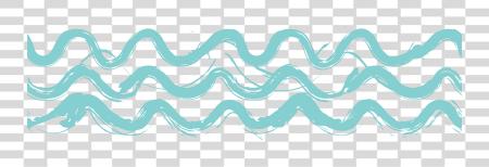 Download Watercolor Waves Sea Waves PNG file