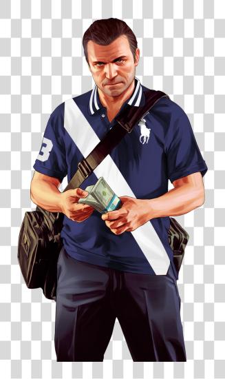 下载 Michael Gta Michael De Santa PNG file