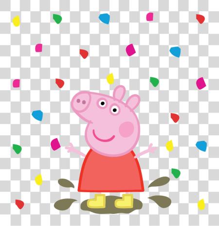 Download Peppa Pig Cumpleaos Un Dia Con Peppa Festival PNG file