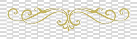 Download Divider Gold 9 28129 1539388780 Decorative Scroll PNG file