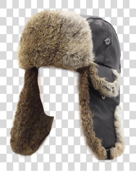 下载 Ushanka Fur 帽子 Furhat Russian Headwear Fashion Freetoe 帽子 PNG file