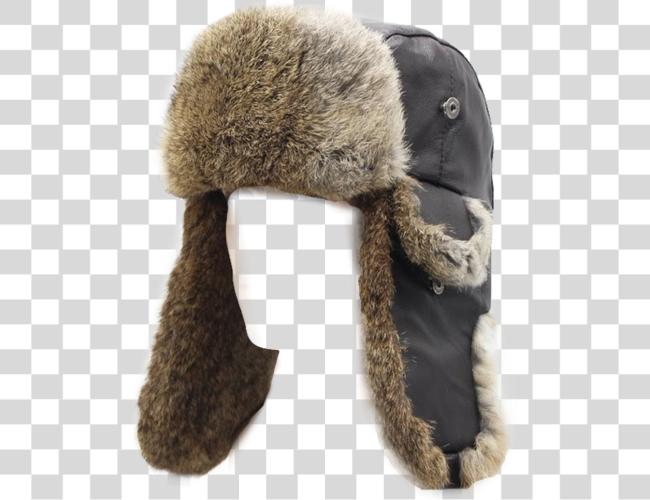 Download Ushanka Fur sombrero Furhat Russian Headwear moda Freetoe sombrero Clip arte