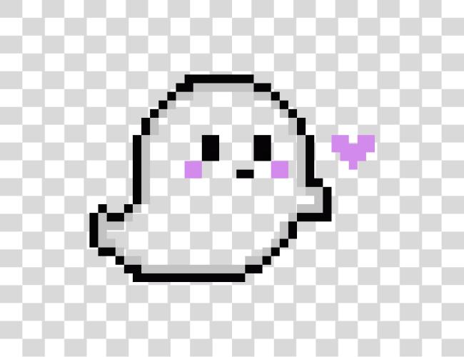 Download Cute Ghost Pixel Cute Halloween Pixel Clip Art