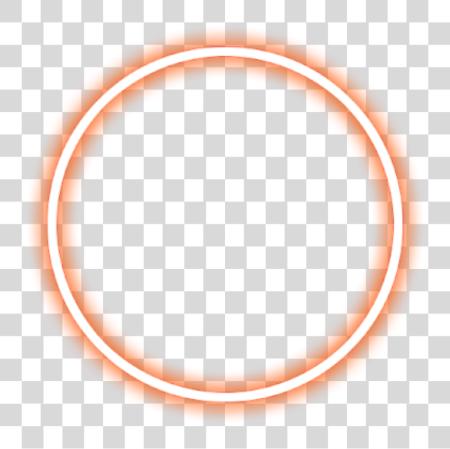 Download Circulo Sticker Neon Glow Circle PNG file